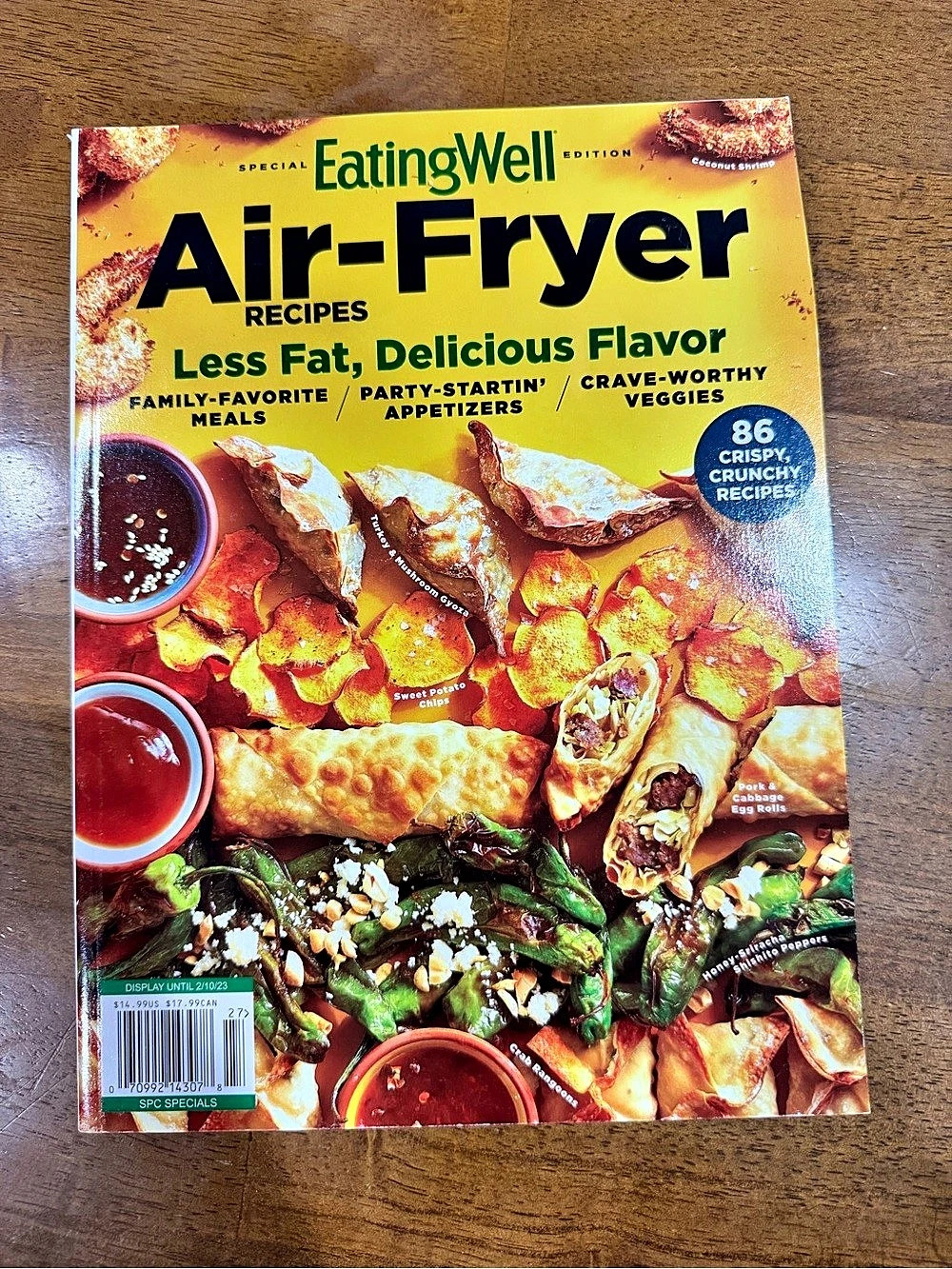 EatingWell Air-Fryer Recipes Cookbook Magazine